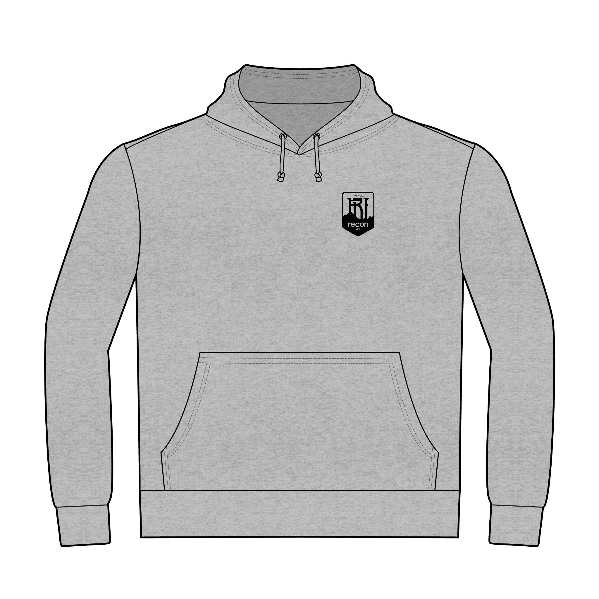 Recon clothing graphic hoodie