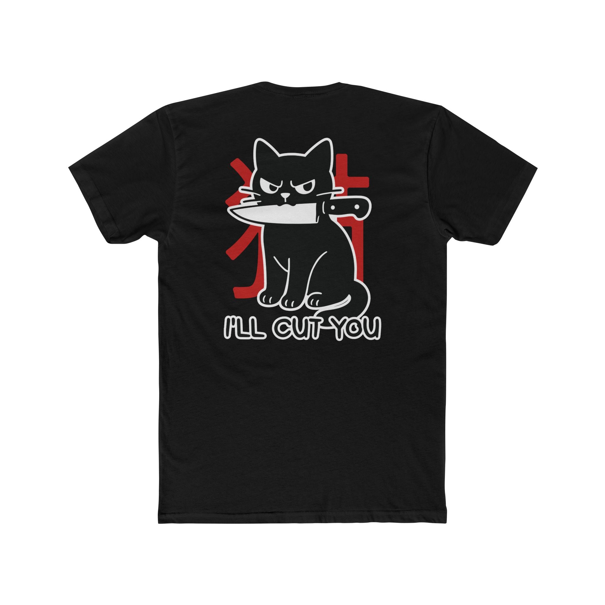 I'll cut you cat tee