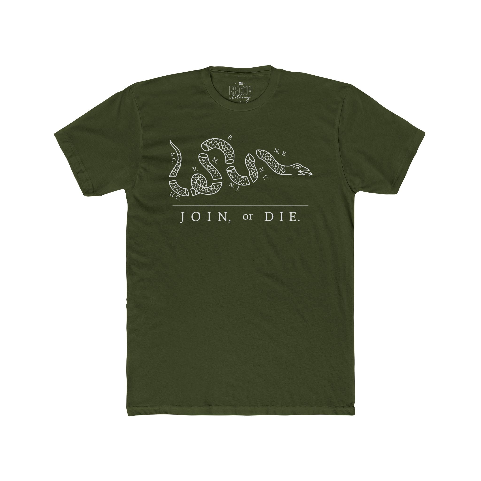 Join or Die tee