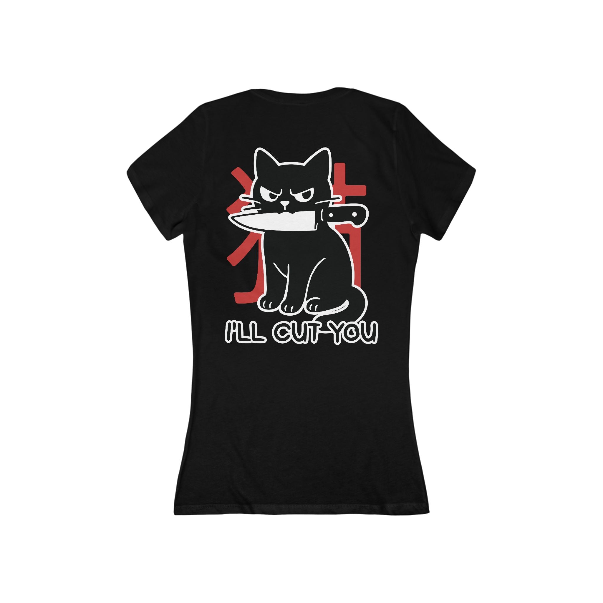 I'll cut you cat tee